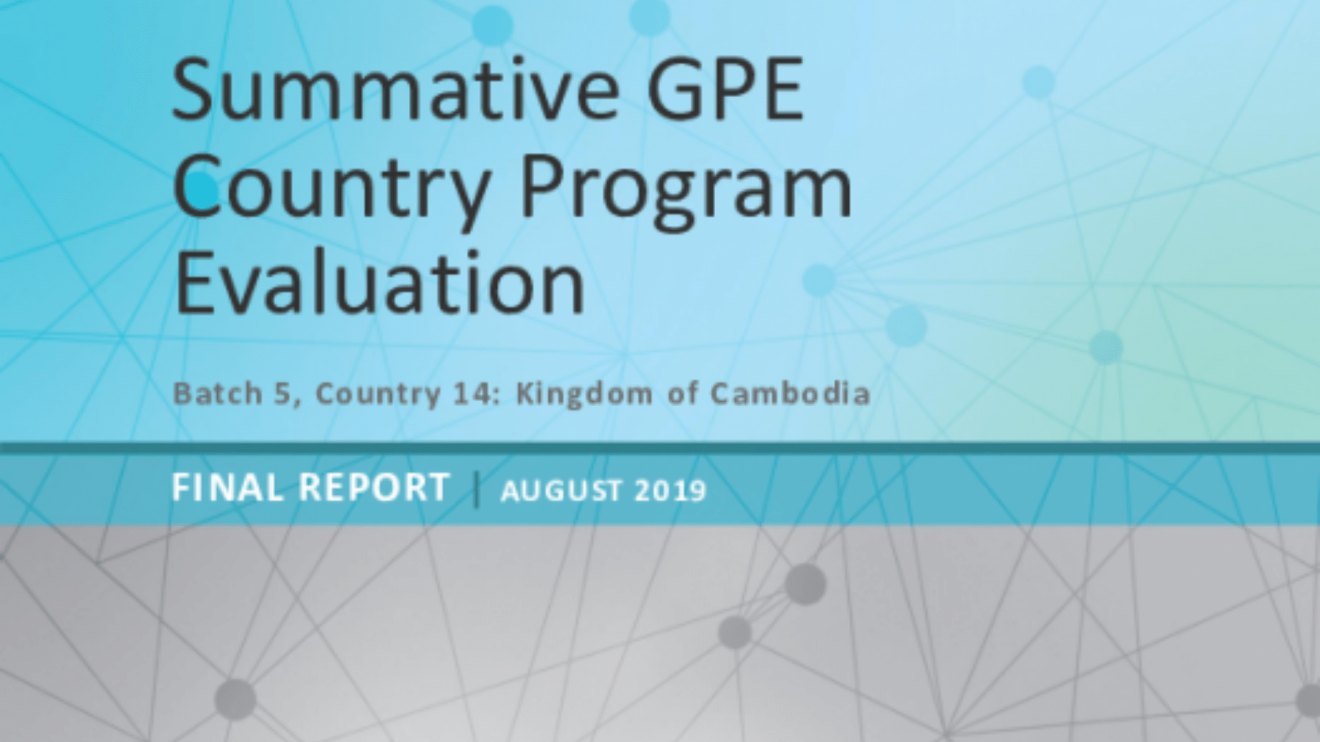 Decision on allocation to Cambodia. September 2020