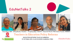 EduNetTalks 2: “Teachers in Education Policy Reforms”