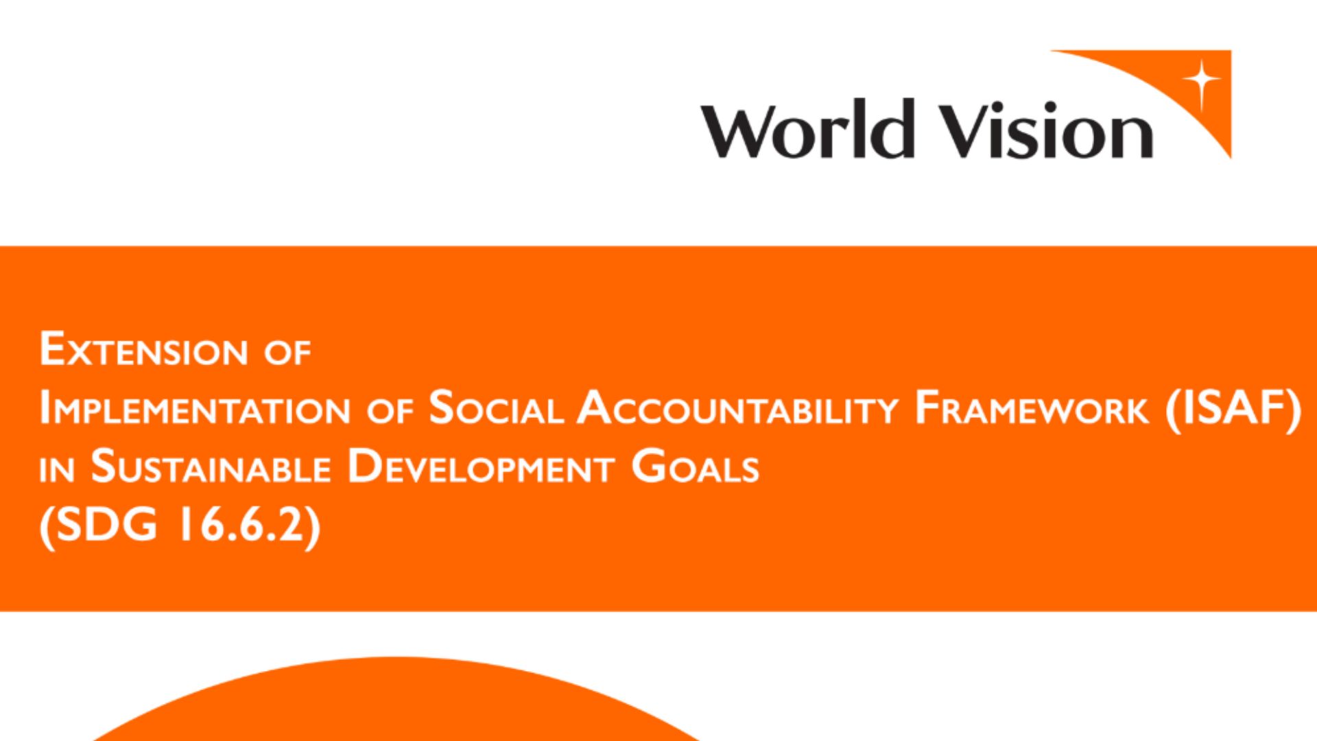 Extension of Implementation of Social Accountability Framework (ISAF) in Sustainable Development Goals