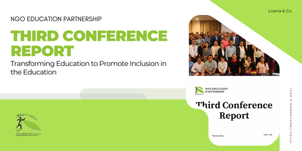 The NEP's Third National Conference Report on Transforming Education to Promote Inclusion in the Education Sector Released