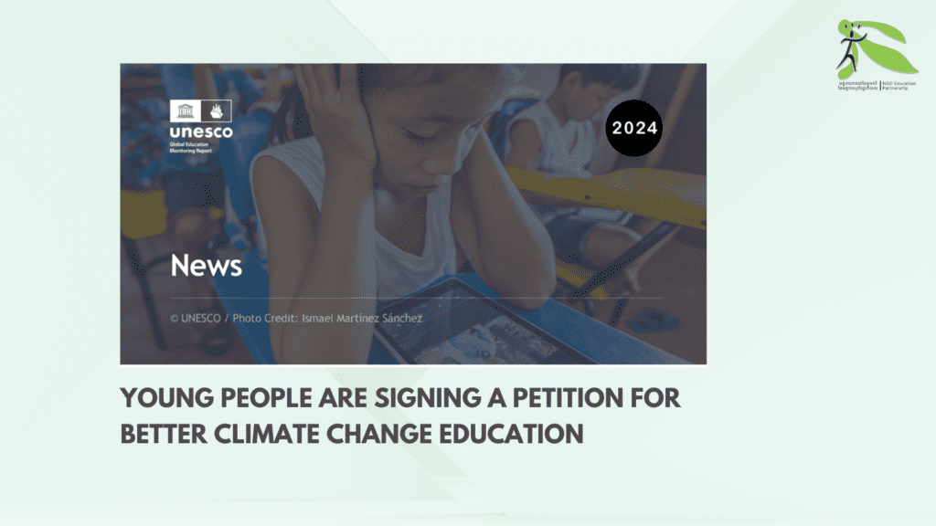 Youth Petition Calls for Transformative Climate Education Across All Subjects