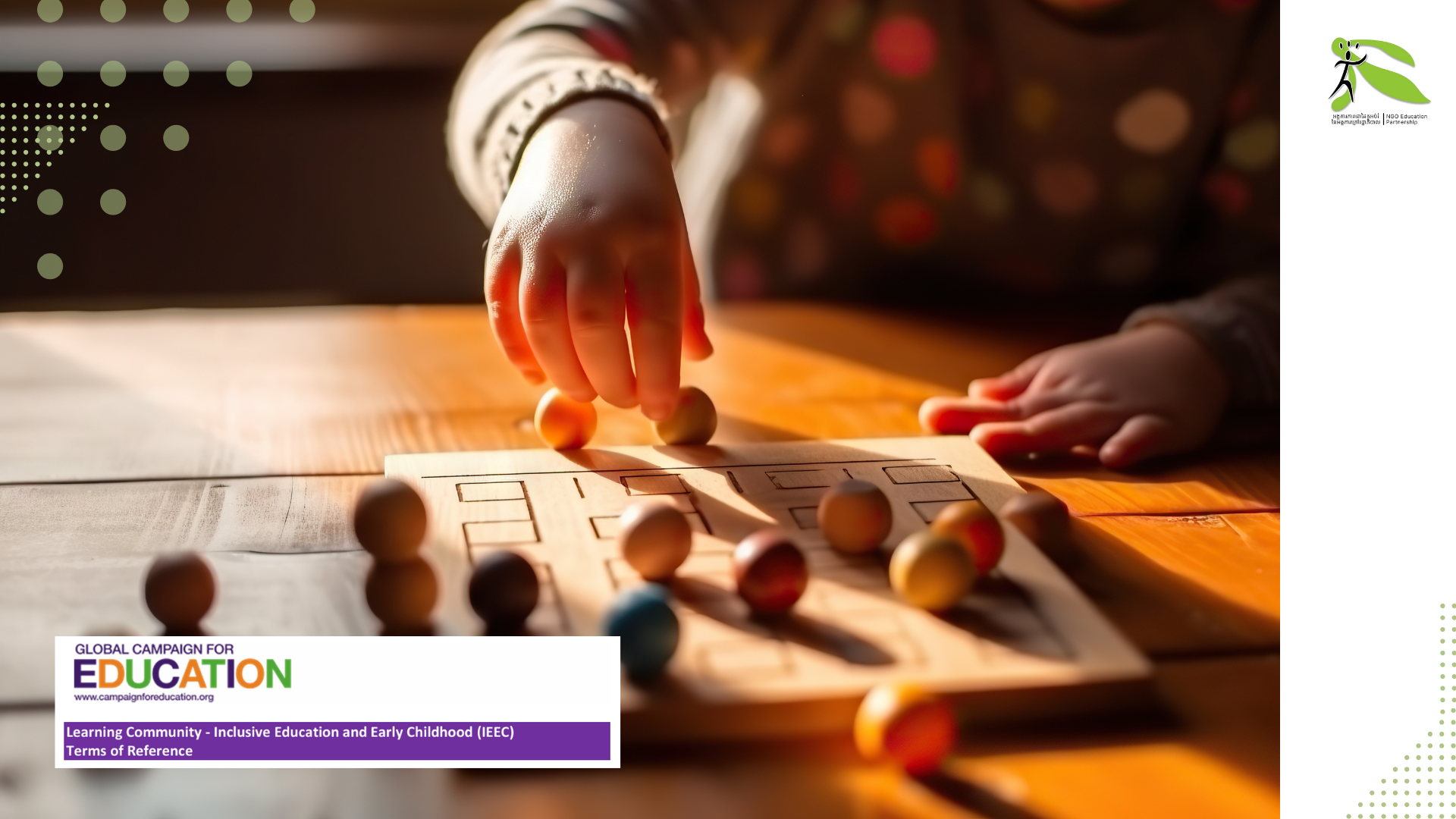 Inclusive Education and Early Childhood (IEEC) Terms of Reference