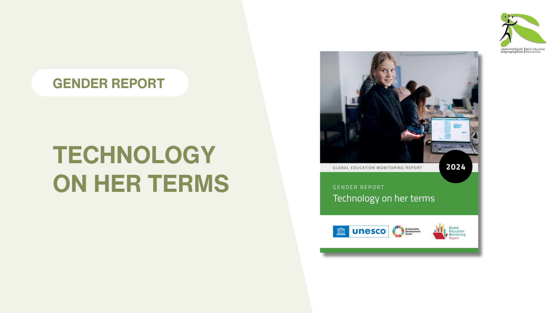 Gender Report Technology on Her Terms 2024