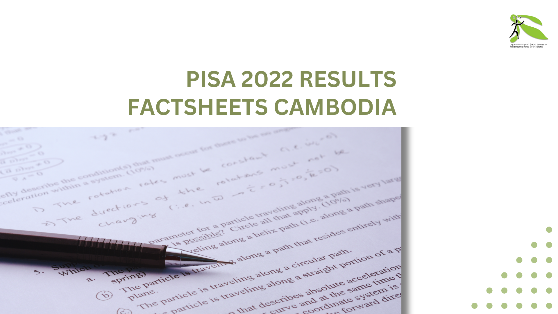 PISA 2022 Results: Factsheets Cambodia