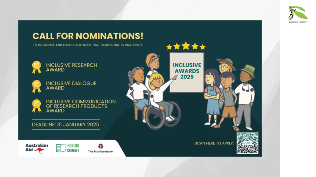 Ponlok Chomnes Opens Nominations for Inclusive Awards 2025