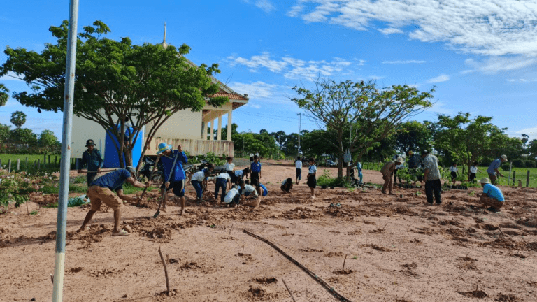 Greenspots Grow in Kampong Thom: Over 900 Trees to Transform Schoolyards