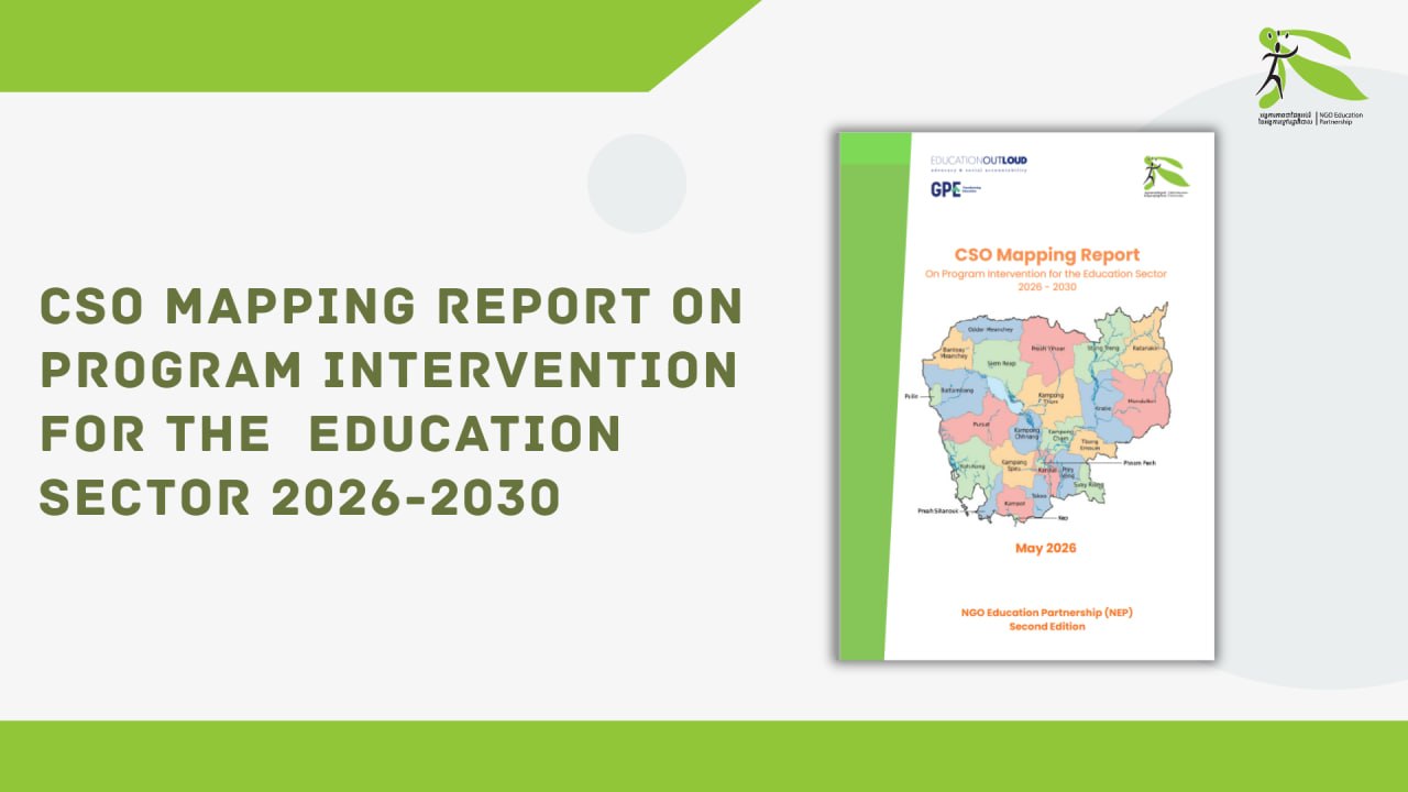 CSO Mapping Report on program intervention for the Education Sector 2026-2030